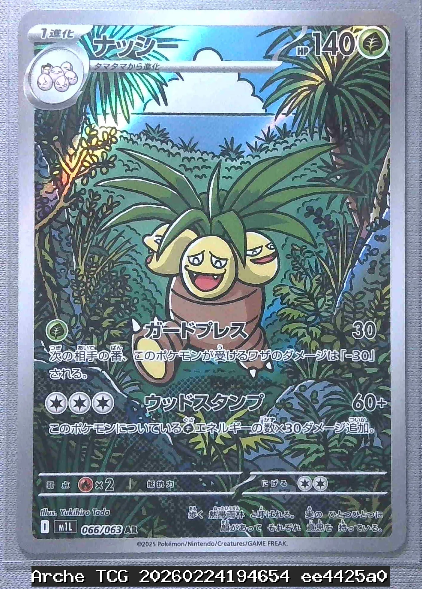 ナッシー AR 状態:NM